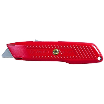 Stanley 10-189C Self-Retracting Utility Knife 5-7/8 in L Carbon Steel Orange