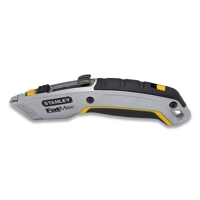 Stanley 10-789 FatMax Twin Blade Retractable Utility Knife 6-7/8 in Carbon Steel Steel/TPR Black/Gray/Yellow