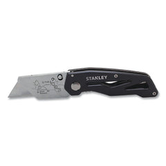 Stanley 10-855 Folding Fixed Utility Knife 5-3/4 Inches Steel Aluminum Gray/Black