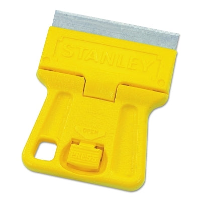 Stanley 28-100 High Visibility Mini Blade Scraper 1-3/16 Inches Length 1-1/2 Inches Wide Single-Edge