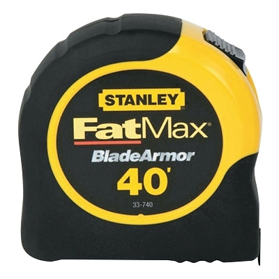 Stanley 33-740L FatMax Classic Tape Measure 1-1/4 Inches W x 40 Feet L SAE Black/Yellow Case