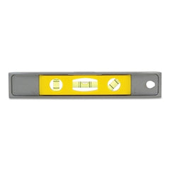 Stanley 42-465 Torpedo Magnetic Level 9 Inches 3 Vials Cast Aluminum