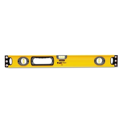 Stanley 43-524 Fatmax Non-Magnetic Level, 24 in, 3 Vials, Box Beam, Aluminum