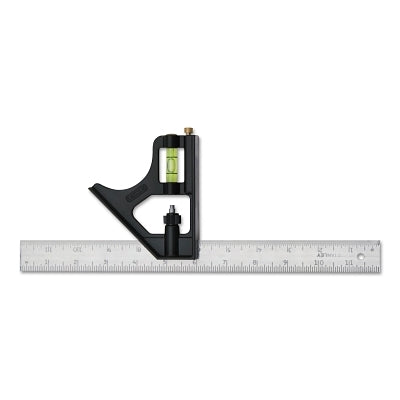 Stanley 46-222 Combination Square 12 Inch Die-Cast Handle