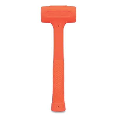 Stanley 57-531A COMPO-CAST Standard Soft Face Hammer 18 oz Head 1-3/4 in dia Orange