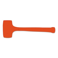 Stanley 57-533 Compo-Cast Standard Soft Face Hammer 42 oz Head 2-15/16 in Dia Orange