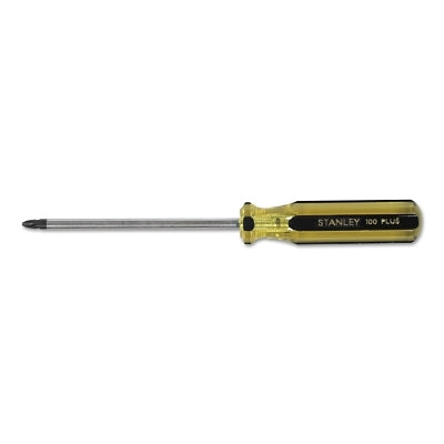 Stanley 64-103-A 100 Plus Phillips Tip Screwdriver 11 Long Tip Size #3 5/16 Shank Dia