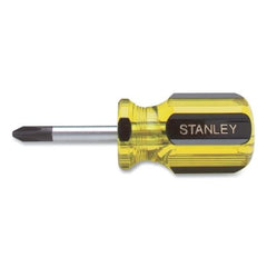 Stanley 64-105-A 100 Plus Phillips Tip Screwdriver 3-1/2 in L Black Grey Chrome