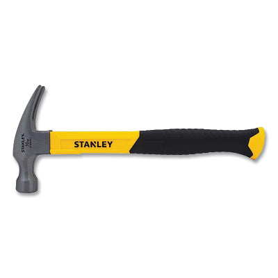 Stanley STHT51512 Claw Fiberglass Hammer Steel 16 oz Head