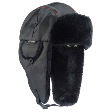 Ergodyne 16845 N-Ferno 6802 Classic Trapper Hat Black L-XL Each