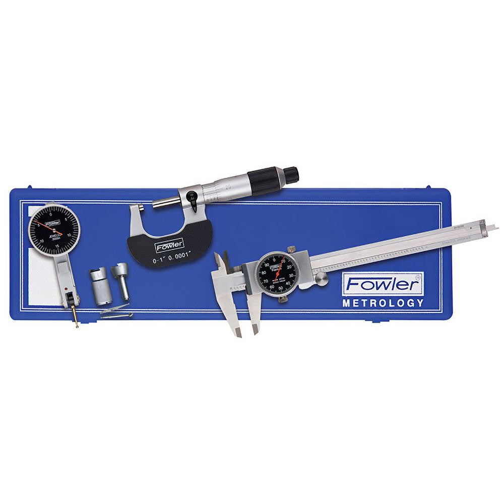 FOWLER Fowler 52-229-770-0 Dial Test Indicator Kit 9 Pc