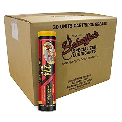 SCHAEFFER MANUFACTURING Schaeffer Manufacturing 02742-029 Moly EP Synthetic Plus Grease 14 oz pack of 30