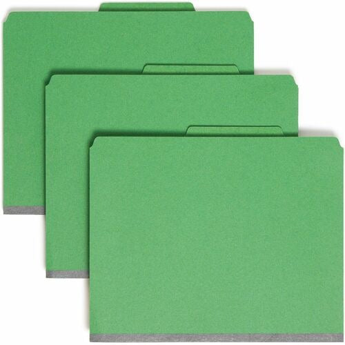 SMEAD Smead SMD14033 Classification Folder 2in Expansion Green 10pk