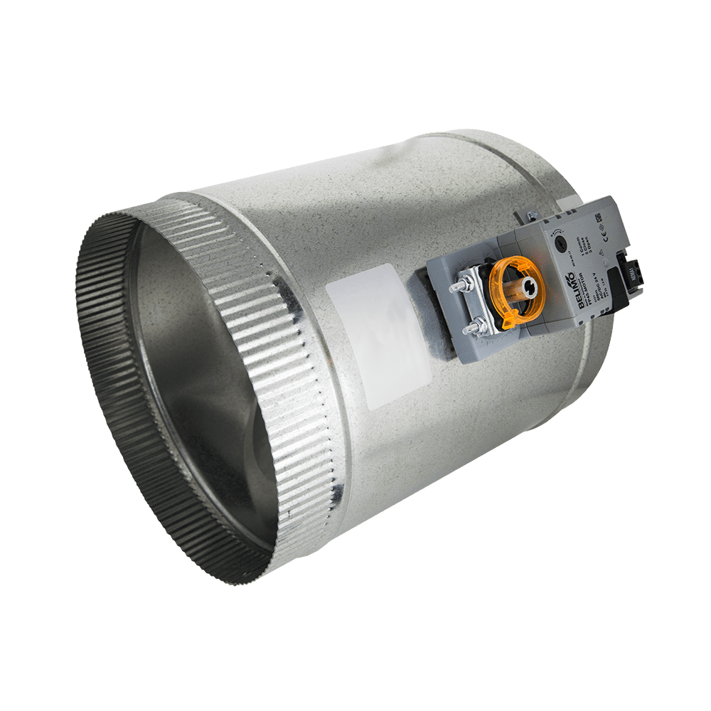IO HVAC CONTROLS Io Hvac Controls SD-18 Round Auxiliary Zone Damper