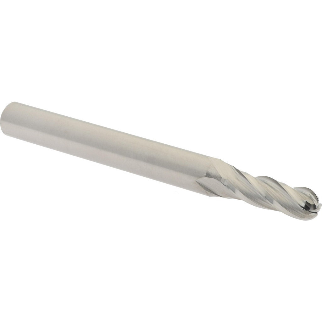 HERTEL Hertel E5250013 Ball End Mill 0.2031 in 4 Flute Solid Carbide