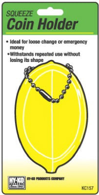 HY-KO Hy-ko Prod Co KC157 Squeeze Coin Holder Beaded Chain