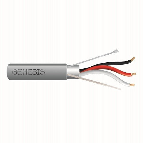 SOUTHWIRE Genesis Cable 22281109 18/3 Stranded Shielded Security Cable Gray