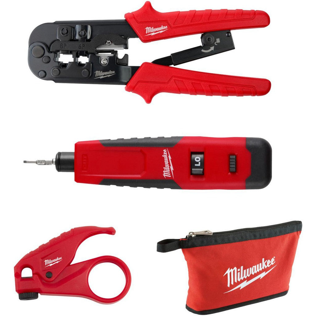 MILWAUKEE Milwaukee Tool 48-22-8101 Installer Tool Kit 4 Piece