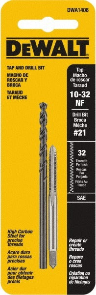 DEWALT Dewalt DWA1406 Combination Drill Tap 10-32 2B