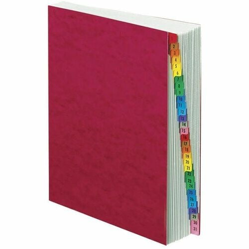 PENDAFLEX Pendaflex PFX11014 Desk File 31 Dividers Red