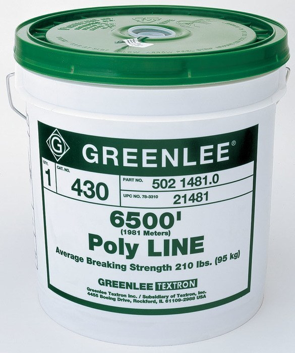 Greenlee 430 Fishing Line 6500 Ft 210 Lb Cap