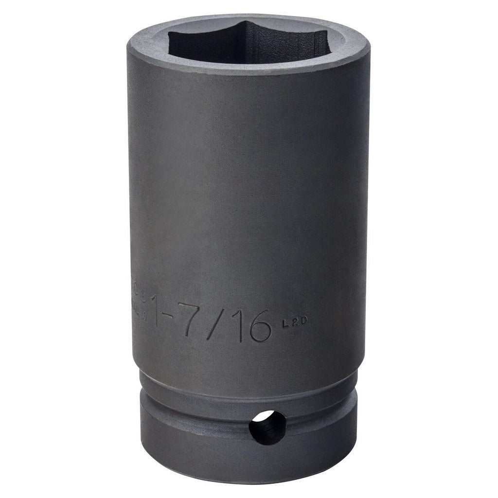 PROTO Proto J10023L Impact Socket 1 in Drive 1-7/16 in 6-point