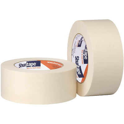 Shurtape 100530 Utility Grade High Adhesion Masking Tape Natural 24mm x 55m Case of 36