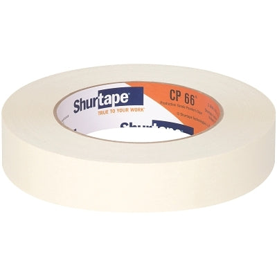 Shurtape 120077 CP 66 Contractor Grade High Adhesion Masking Tape 24 mm W 60 yd L roll