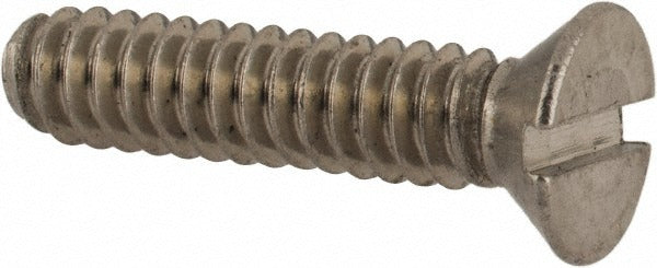 VALUE COLLECTION Value Collection R63064124 6-32 Flat Head Slotted Machine Screw