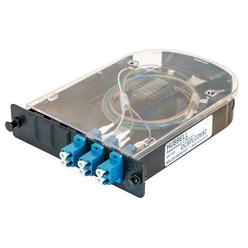 HUBBELL Hubbell Premise Wiring OCSPLCD6S2 Lc Fiber Optic Cassette