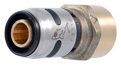 SHARKBITE Sharkbite/cash Acme K072A Evopex Female Connector 1/2 in