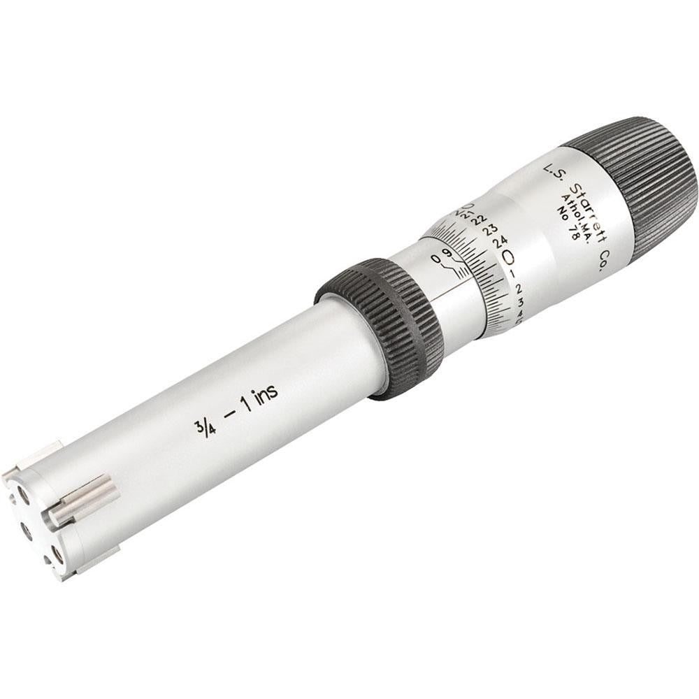 STARRETT Starrett 68134 Mechanical Inside Micrometer 1 Inch