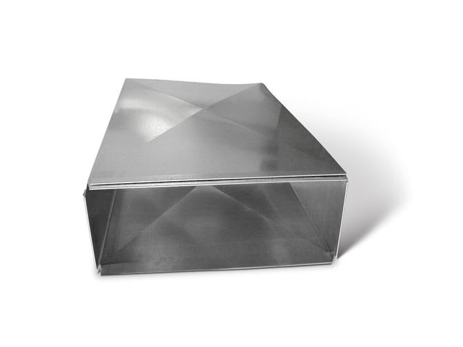 LUKJAN Lukjan dt01201096 Rectangular Trunk Duct 20x10x96 in