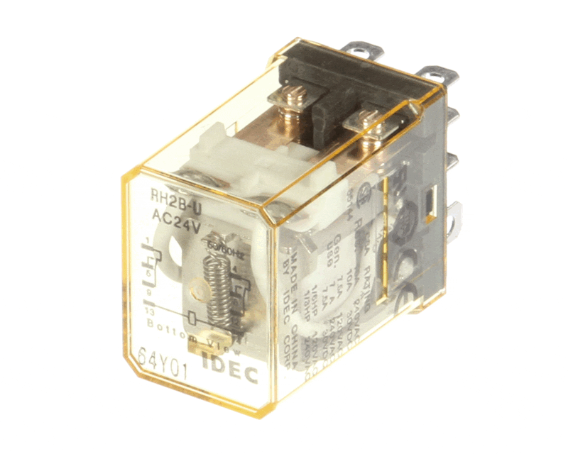 CLEVELAND Cleveland 105785 Relay DPDT AC 24V Coil Socket (Each) CLESK2475500