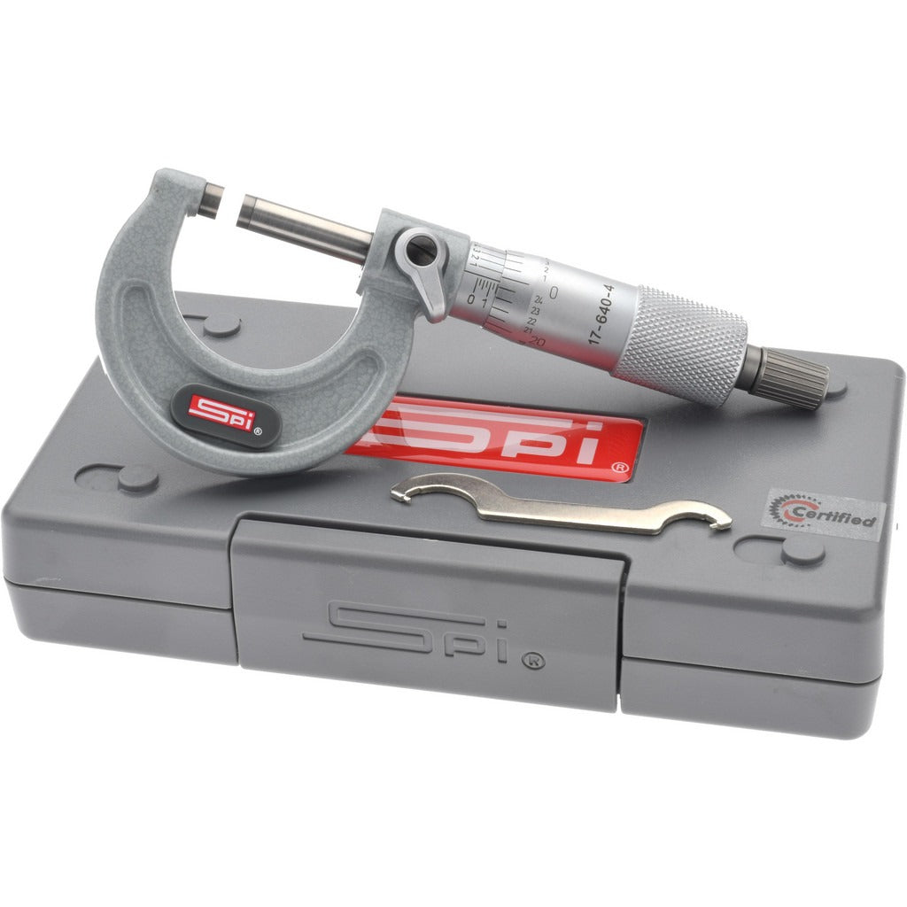 SPIROTHERM Spi CMS161205004 Outside Micrometer 1 Inch Range