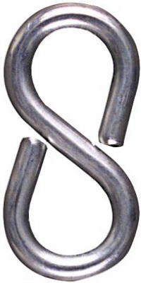 NATIONAL HARDWARE National Mfg N121-277 Closed S Hook 2.125 in 15 Lb 3 Pack