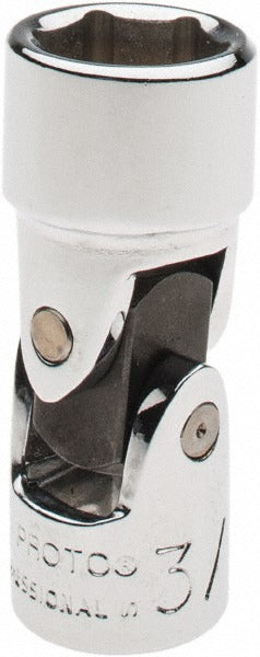 PROTO Proto J4773A Hand Socket 3/8 in 6-point Chrome