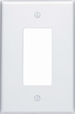 LEVITON Leviton Mfg Co R52-88601-00W 1-gang Rocker Wall Plate