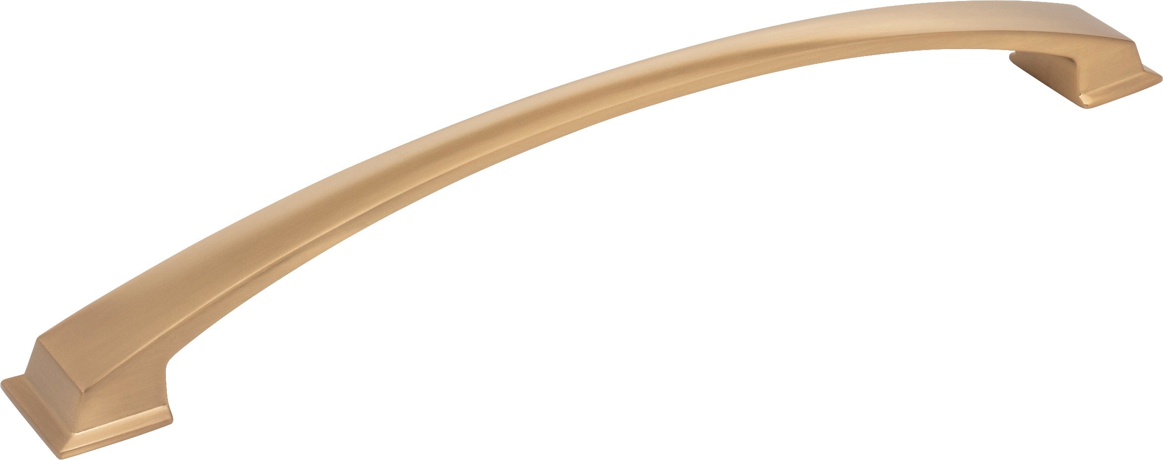 JEFFREY ALEXANDER Jeffrey Alexander 944-12SBZ Arched Pull 12in Satin Bronze