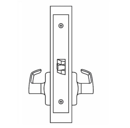CORBIN RUSSWIN Corbin Russwin ML2010 NSM 626 Passage or Closet Mortise Lock (Each)