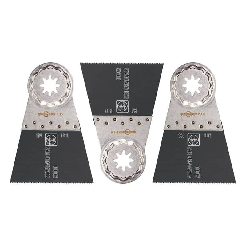 FEIN Fein 63502134270 Starlock 2-9/16 in Steel Universal E-Cut Oscillating Blade (3-Pack)