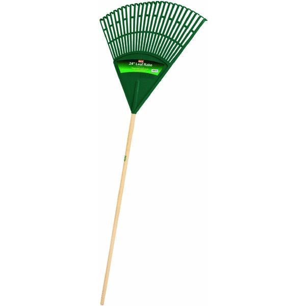 BEST GARDEN Best Garden EP-26-DIB Poly Leaf Rake 24 in Head 48 in Handle 26-Tine