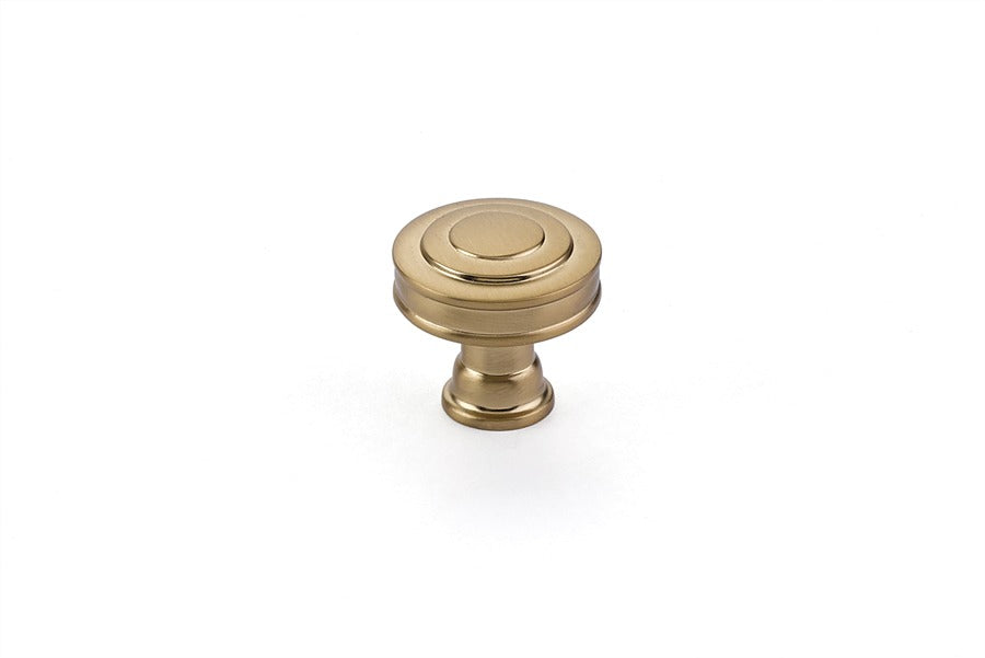 EMTEK Emtek 86463US4 Glendon Cabinet Knob Satin Brass