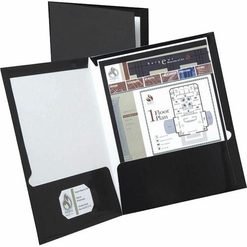 OXFORD Oxford OXF51706 2-pocket Laminated Folder Box of 25