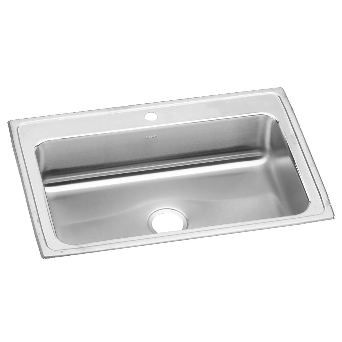 BSC PREFERRED Bsc Preferred LRS33221 Single Bowl Drop-in Kitchen Sink