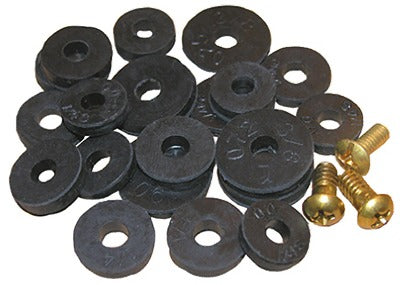 LASCO Larsen Supply 02-1263 Flat Bibb Washer 23 Piece Assortment