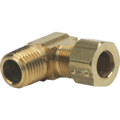 BrassCraft 69-6-4X 3/8 in. O.D. Compression x 1/4 in. MIP No-lead Brass 90 Degree Male Reducing Elbow