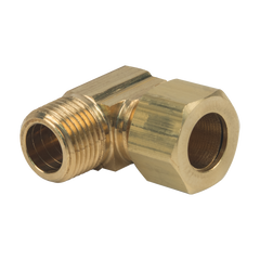 BrassCraft 69-8-6X 1/2 in. O.D. Compression x 3/8 in. MIP Brass 90 Degree Male Reducing Elbow