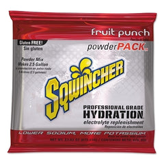 Sqwincher 159016042 Powder Packs 23.83 oz Yields 2.5 gal Fruit Punch