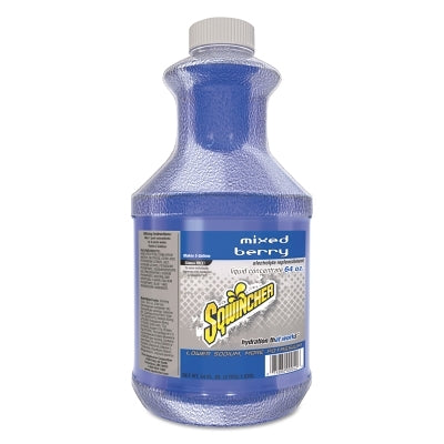 Sqwincher 159030320 Liquid Concentrate 64 oz Bottle Yields 5 gal Mixed Berry